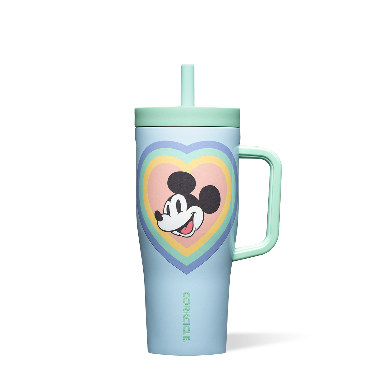 Mickey & Minnie Mouse Retro Rainbow Leakproof Cruiser - Soft Modern Choice Pick
