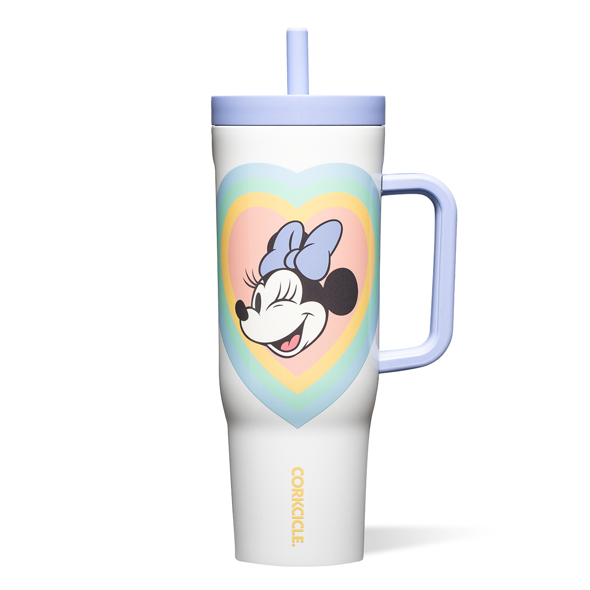 Mickey & Minnie Mouse Retro Rainbow Leakproof Cruiser - Soft Modern Choice Pick